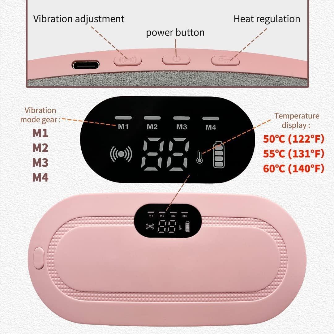 Portable Cordless Heating Pad for Menstrual Cramp Relief